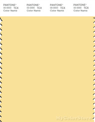PANTONE SMART 12-0824X Color Swatch Card, Pale Banana