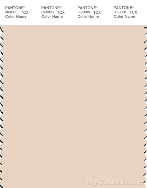 PANTONE SMART 12-1006X Color Swatch Card, Cream Pearl