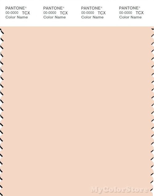 PANTONE SMART 12-1009X Color Swatch Card, Vanilla Cream
