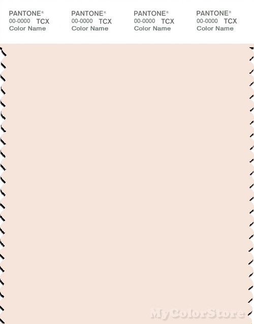 PANTONE SMART 12-1106X Color Swatch Card, Sheer Pink