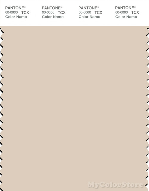 PANTONE SMART 12-1403X Color Swatch Card, Tapioca