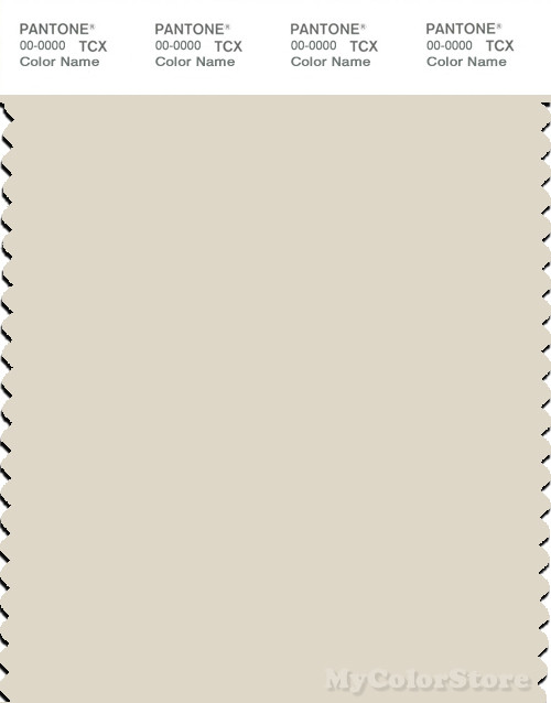 PANTONE SMART 12-5202X Color Swatch Card, Turtledove