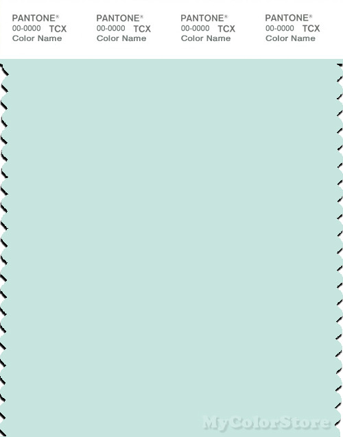PANTONE SMART 12-5408X Color Swatch Card, Moonlight Jade