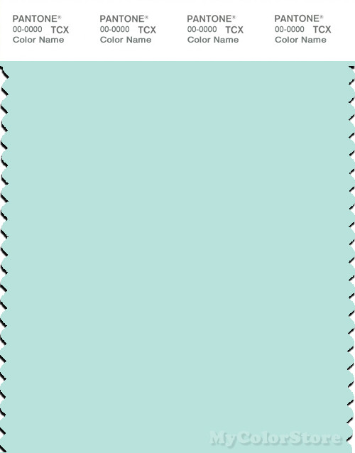 PANTONE SMART 12-5409X Color Swatch Card, Fair Aqua