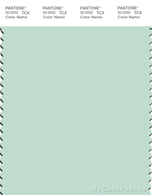 PANTONE SMART 12-5506X Color Swatch Card, Dusty Aqua