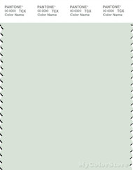 PANTONE SMART 12-6206X Color Swatch Card, Fairest Jade