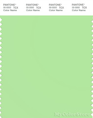 PANTONE SMART 13-0220X Color Swatch Card, Paradise Green