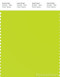 PANTONE SMART 13-0550X Color Swatch Card, Lime Punch