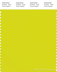 PANTONE SMART 13-0650X Color Swatch Card, Sulphur Spring