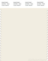 PANTONE SMART 11-0103X Color Swatch Card, Egret