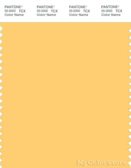 PANTONE SMART 13-0941X Color Swatch Card, Banana Cream