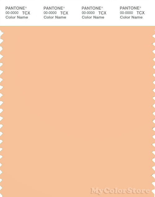 PANTONE SMART 13-1019X Color Swatch Card, Cream Blush