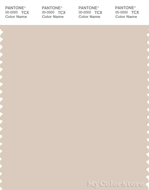 PANTONE SMART 13-1107X Color Swatch Card, Whisper Pink