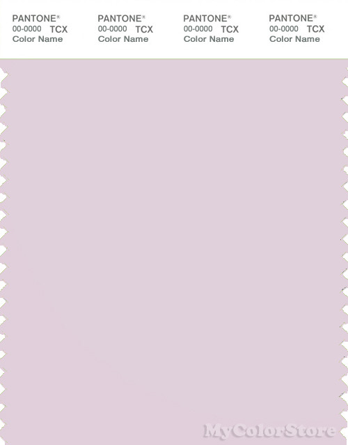 PANTONE SMART 13-3406X Color Swatch Card, Orchid Ice