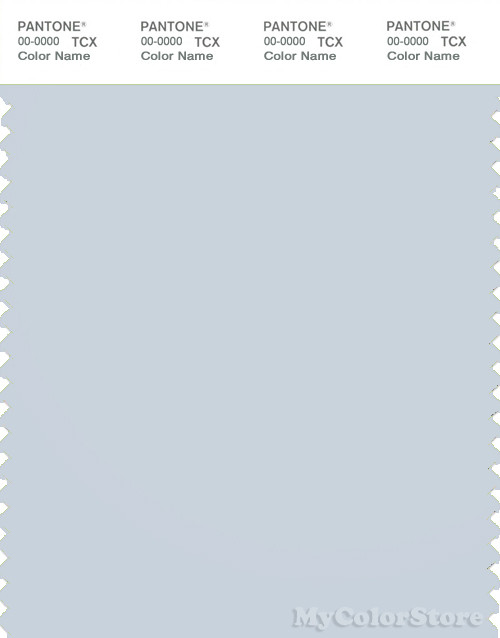 PANTONE SMART 13-4103X Color Swatch Card, Illusion Blue
