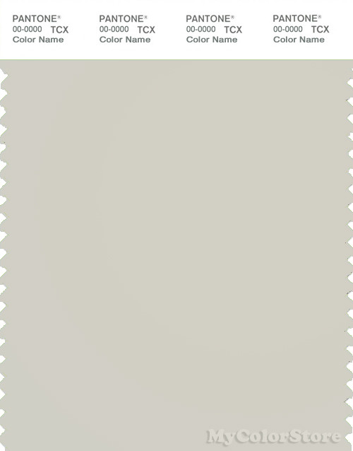 PANTONE SMART 13-4403X Color Swatch Card, Silver Birch