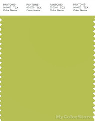 PANTONE SMART 14-0445X Color Swatch Card, Bright Chartreuse