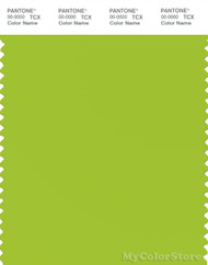 PANTONE SMART 14-0452X Color Swatch Card, Lime Green