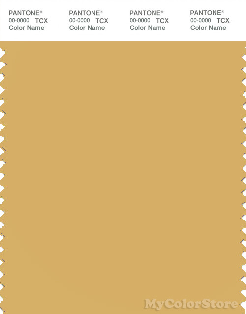 PANTONE SMART 14-1036X Color Swatch Card, Ochre