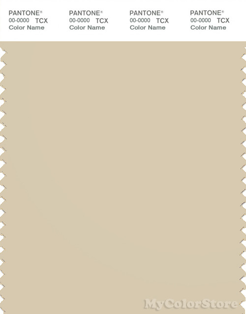 PANTONE SMART 14-1108X Color Swatch Card, Wood Ash