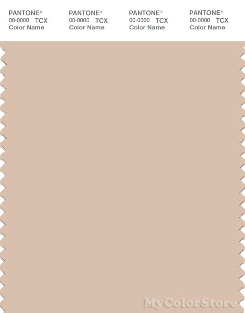 PANTONE SMART 14-1210X Color Swatch Card, Shifting Sand