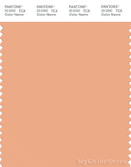PANTONE SMART 14-1224X Color Swatch Card, Coral Sands
