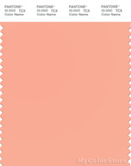 PANTONE SMART 14-1323X Color Swatch Card, Salmon