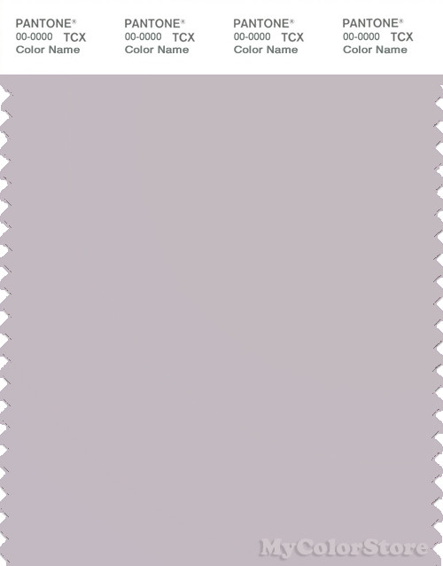 PANTONE SMART 14-3903X Color Swatch Card, Lilac Gray