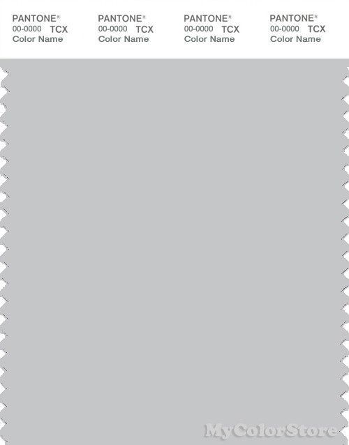 PANTONE SMART 14-4102X Color Swatch Card, Glacier Gray