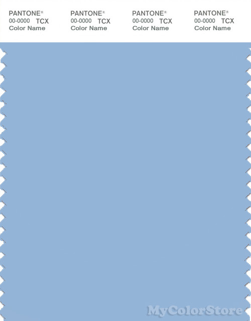 PANTONE SMART 14-4121X Color Swatch Card, Blue Bell