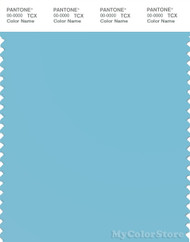 PANTONE SMART 14-4310X Color Swatch Card, Blue Topaz