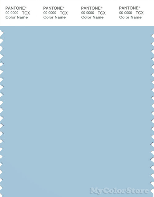 PANTONE SMART 14-4317X Color Swatch Card, Cool Blue