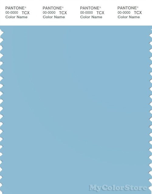 PANTONE SMART 14-4318X Color Swatch Card, Sky Blue