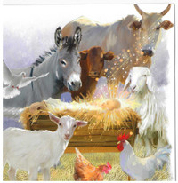 'Away in a Manger' Christmas Cards