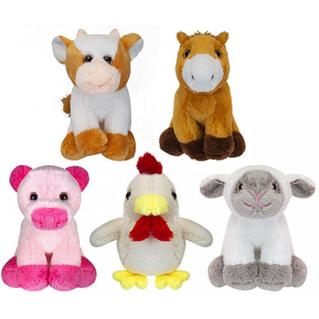 Soft Toy Farm Animals - Hillside Animal Sanctuary