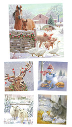 Hillside 'Winter Friends' Christmas Cards