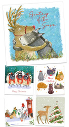 Hillside 'Snowy Friends' Christmas Cards