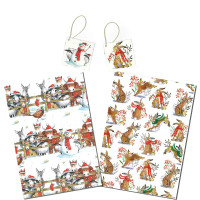 Hillside 2023 Christmas Wrapping Paper with Tags