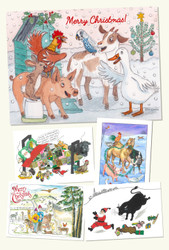  Hillside Supporters Own Design Christmas Card Pack