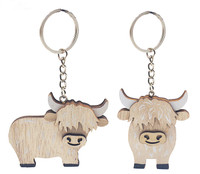 Delightful Highland Keyring