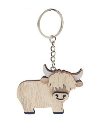 Delightful Highland Keyring