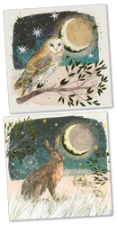 NEW 2025 Hillside 'Moonlit Night' Christmas Cards