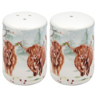 Highland Cow Cruet Set