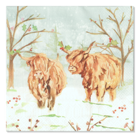 Highland Cow Napkins
