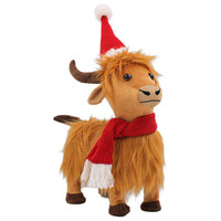 All Singing and Dancing Christmas Highland Cow