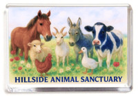 New Hillside Logo Magnet