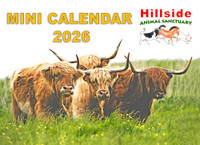 Hillside Sanctuary Scenes 2026 Mini Calendar