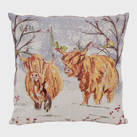 Highland Cow Cushion
