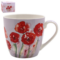 Floral Breakfast Mugs