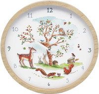 Woodland Friends Wall Clock